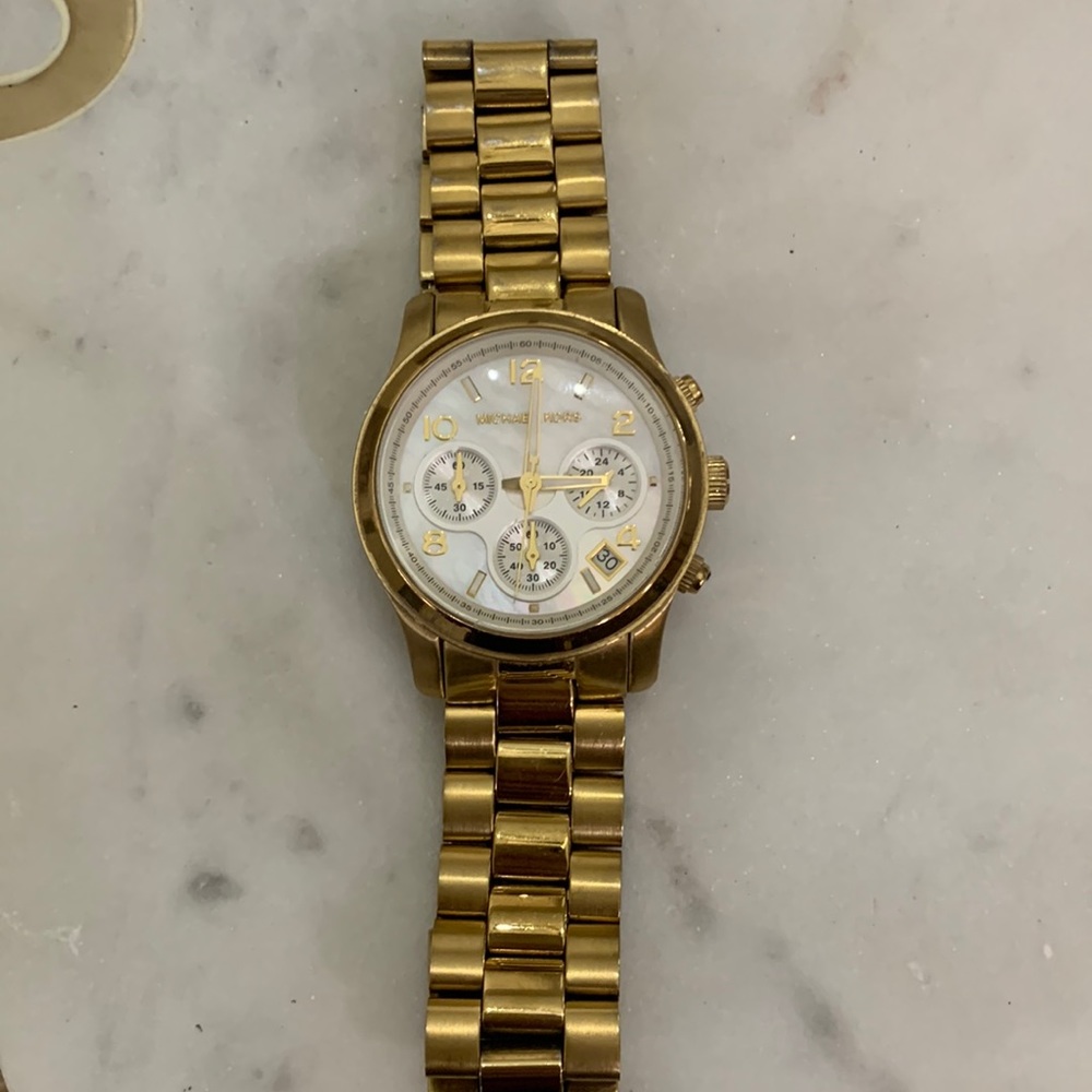 Gold Women’s Michael Kors Watch